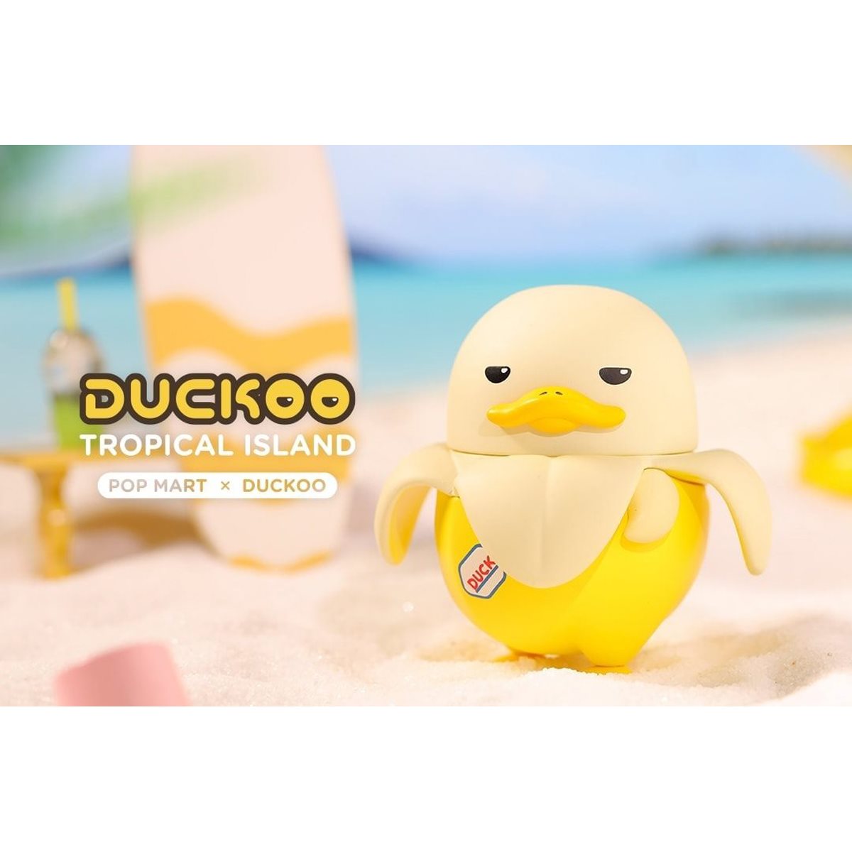 Duckoo Tropical Island Series Blind-Box Vinyl Figure Case