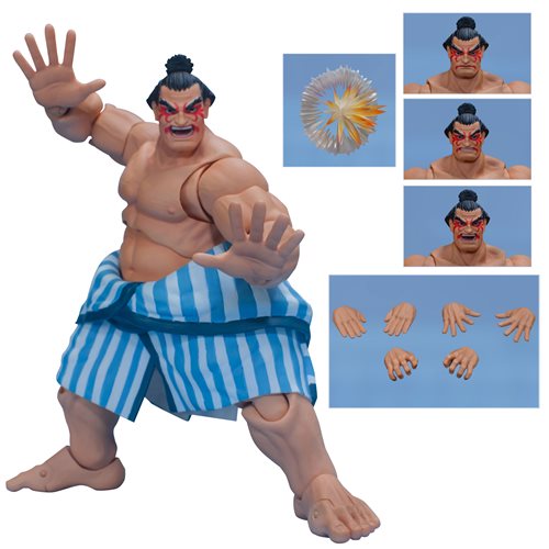 Street Fighter V E. Honda Nostalgia Costume 1:12 Scale Action Figure