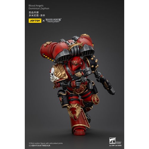 Joy Toy Warhammer The Horus Heresy Blood Angels Dominion Zephon 1:18 Scale Action Figure