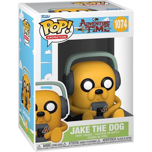 Adventure Time Jake with Player Pop! Vinyl Figure