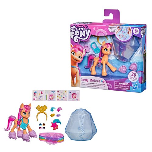 My Little Pony: A New Generation Crystal Adventure Sunny Starscout Mini-Figure
