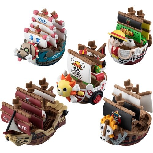 One Piece Grand Line Collection Volume 3 YuraColle Mini-Figure Case of 6