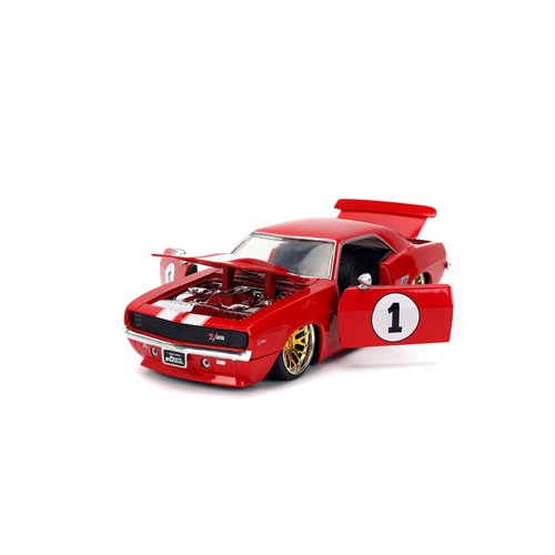 Fast and Furious 1969 Chevrolet Camaro Red 1:24 Scale Die-Cast Metal Vehicle