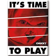 Child's Play Chucky Time To Play Flat Magnet