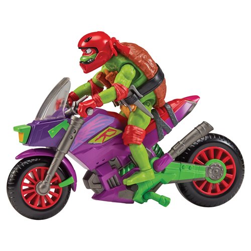Tales of the Teenage Mutant Ninja Turtles Vehicle with Figure Case of 4