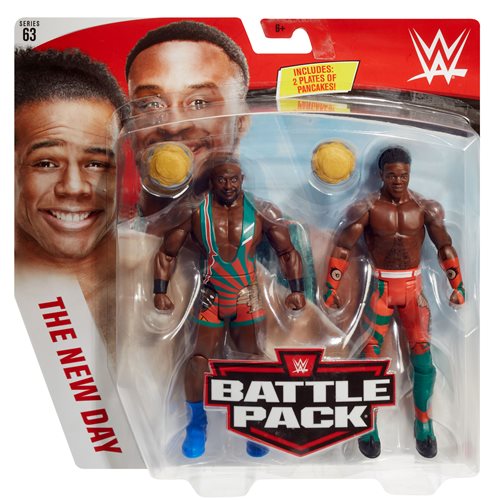 WWE Basic Series 62 Action Figure 2-Pack Case