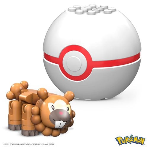 Mega Construx Pokemon Poke Ball Series 15 Random 3-Pack