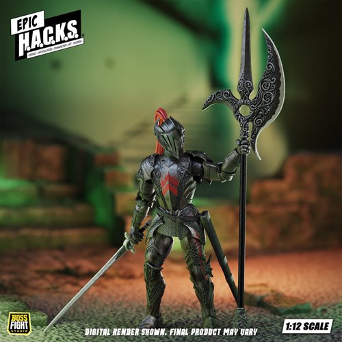 Epic HACKS Dire Knight Enchanted Armor 6-Inch Action Figure