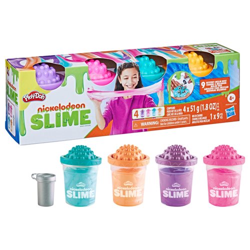 Play-Doh Nickelodeon Slime Party Pack Wave 1 Set of 2
