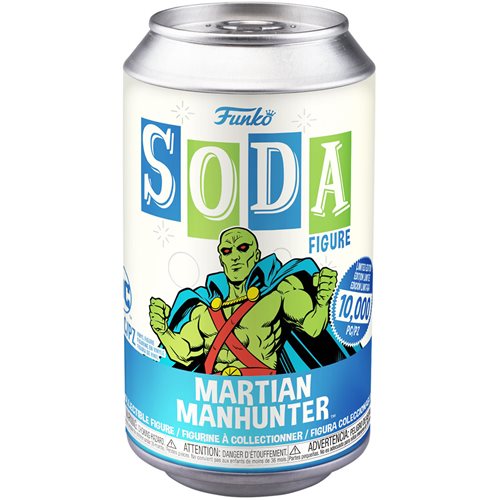 DC Comics Martian Manhunter Vinyl Soda Figure