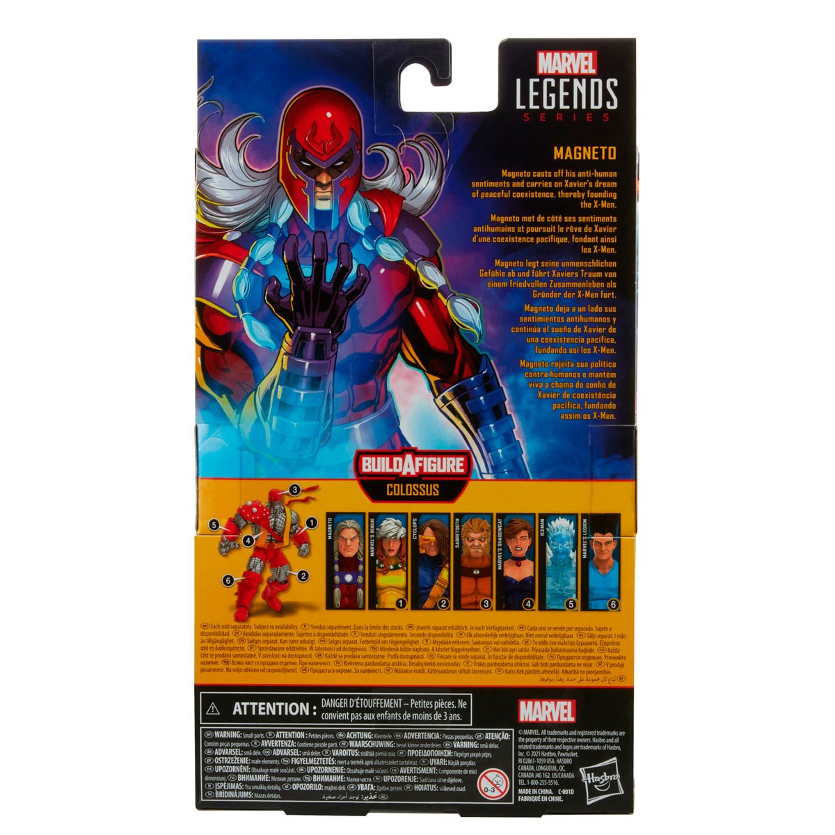 Marvel Legends Retro Collection Series Actionfiguren 10 cm 2021 Magneto 