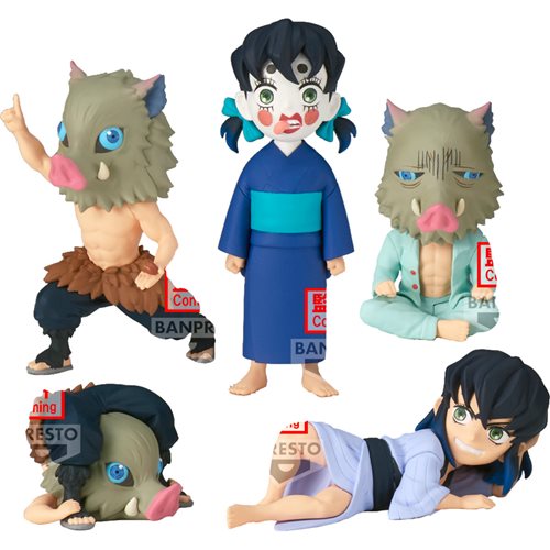 Banpresto Figura Demon Slayer: Kimetsu No Yaiba Vol.9 - Inosuke Hashibira, Multicolore