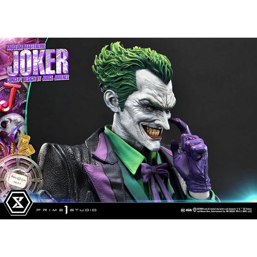 DC Comics The Joker Concept Design by Jorge Jimenez Museum Masterline 1:3 Scale Statue