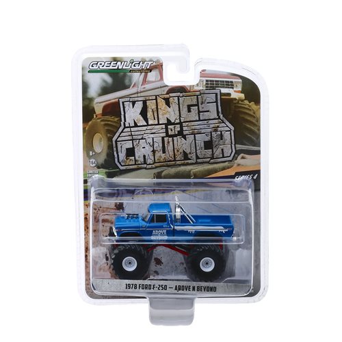 Kings of Crunch Series 4 Above N Beyond 1978 Ford F-250 1:64-Scale Monster Truck