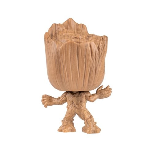 Guardians of the Galaxy Groot Wood Deco Pop! Vinyl Figure - Entertainment Earth Exclusive