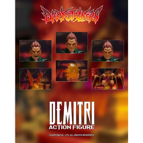 Darkstalkers Demitri Maximoff 1:12 Figure - 2021 Event Excl.