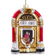 Elvis Presley Jukebox 5-Inch Glass Ornament