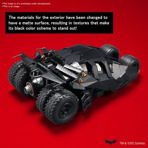 Batman Batmobile Batman Begins Version 1:35 Scale Model Kit