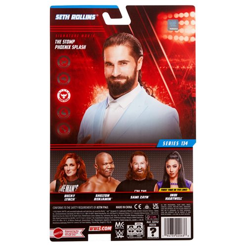 WWE Basic Series 134 Seth Rollins Action Figure