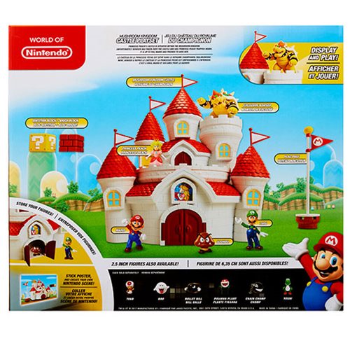 Nintendo Mushroom Kingdom Castle Deluxe Playset