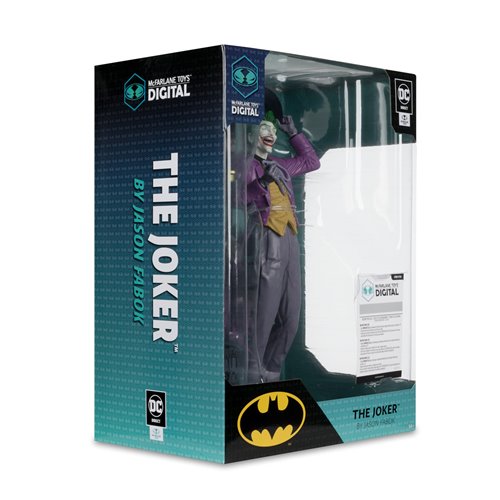 DC The Joker by Jason Fabok 1:6 Scale Posed Figure with McFarlane Toys Digital Collectible