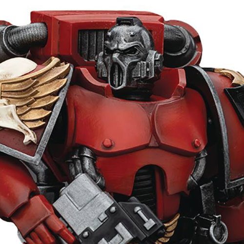 Joy Toy Warhammer Horus Heresy Blood Angels Tears Squad Erelim with Volkite Serpentas 1:18 Scale Action Figure