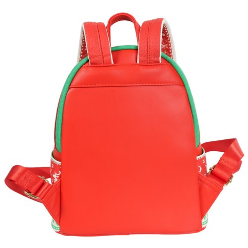 How the Grinch Stole Christmas Grinch Christmas Sweater Mini-Backpack - Entertainment Earth Exclusiv