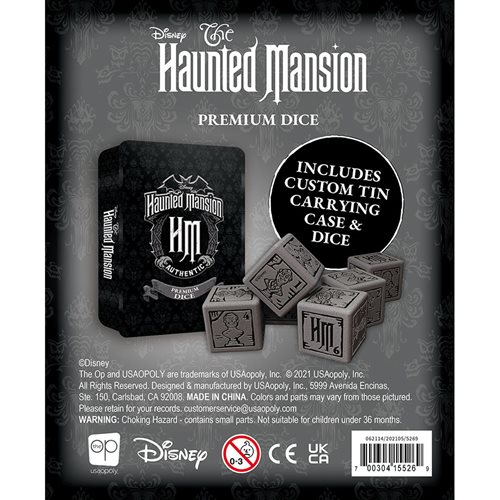 The Haunted Mansion Premium Dice