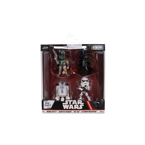 Star Wars Wave 1 MetalFigs 2 1/2-Inch Die-Cast Metal Mini-Figure 4-Pack