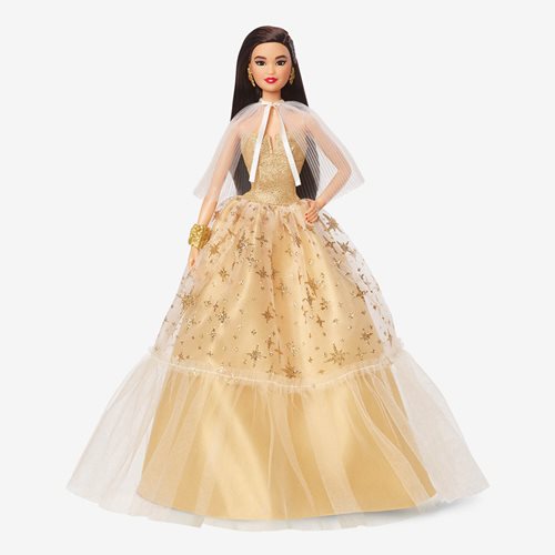 Barbie Holiday Doll 2023 with Straight Black Hair