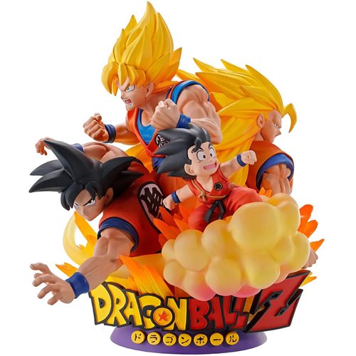 Dragon Ball Z DX Dracap Re:Birth 01 Goku Petitrama Statue