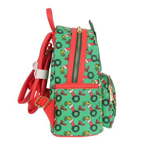 How the Grinch Stole Christmas Grinch Christmas Present Mini-Backpack - Entertainment Earth Exclusiv