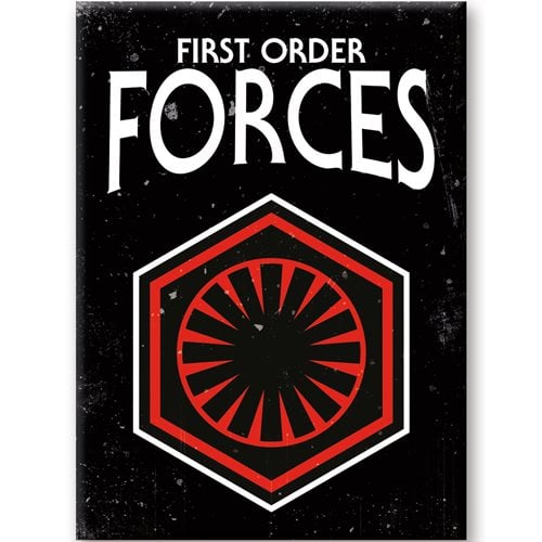 Star Wars First Order Forces Flat Magnet