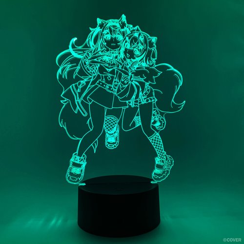 Hololive Advent Fuwawa and Mococo Abyssgard Otaku Lamp