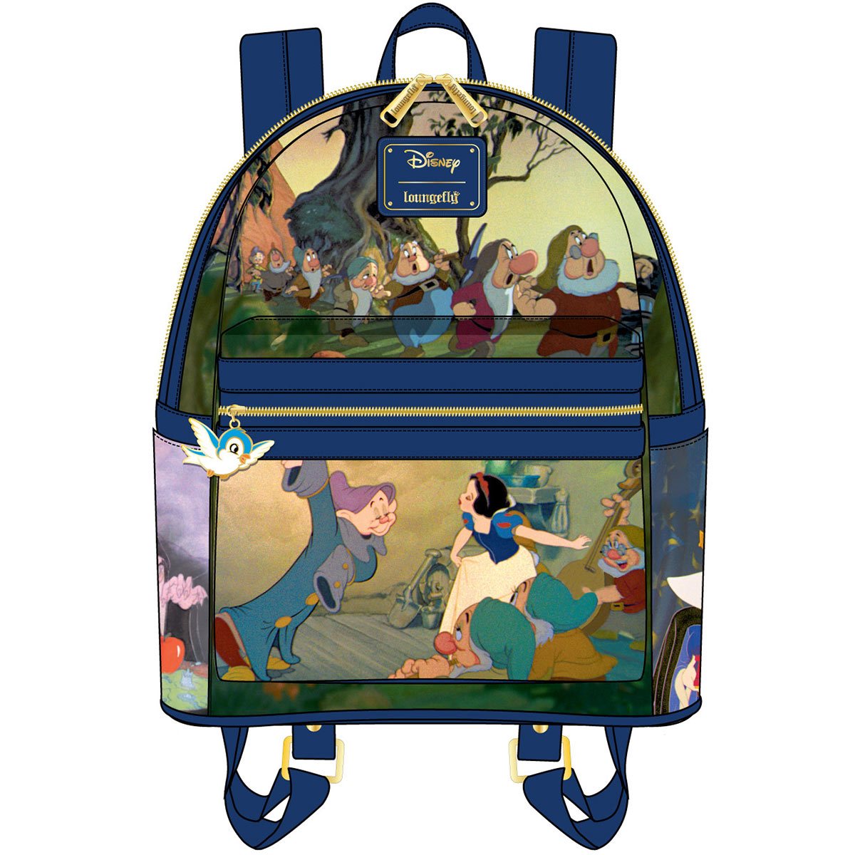 Snow White Film Scenes Mini-Backpack - Entertainment Earth