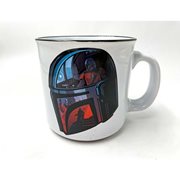 Star Wars: The Mandalorian Helmet 20 oz. Ceramic Camper Mug