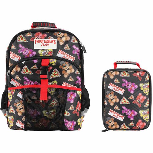 Five Nights at Freddys All Over Print Youth Backpack Set