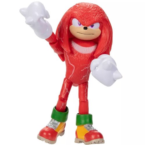 Sonic the Hedgehog 2 Movie Knuckles 4-Inch Figure, Not Mint