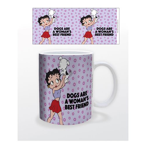 Betty Boop Dogs are a Woman's Best Friend 11 oz. Mug