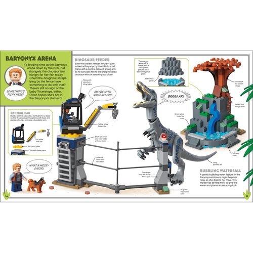 LEGO Jurassic World Build Your Own Adventure Book