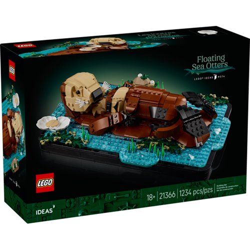 LEGO Ideas Floating Sea Otters