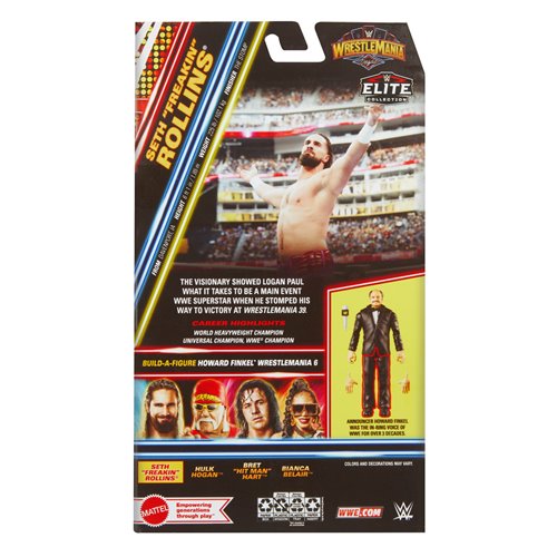 WWE 2025 WrestleMania Elite Action Figure Case of 5