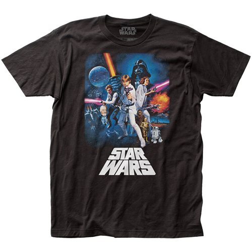 Star Wars: A New Hope Poster T-Shirt - Entertainment Earth