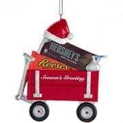 Hershey's Season's Greeting Chocolate Wagon 4-Inch Ornament