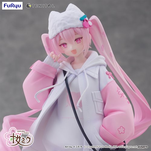 Vocaloid Miku Cool Style Tenitol Petit Statue