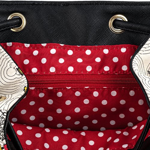 Disney Mickey and Minnie Mouse Poses with Minnie Bow Backpack