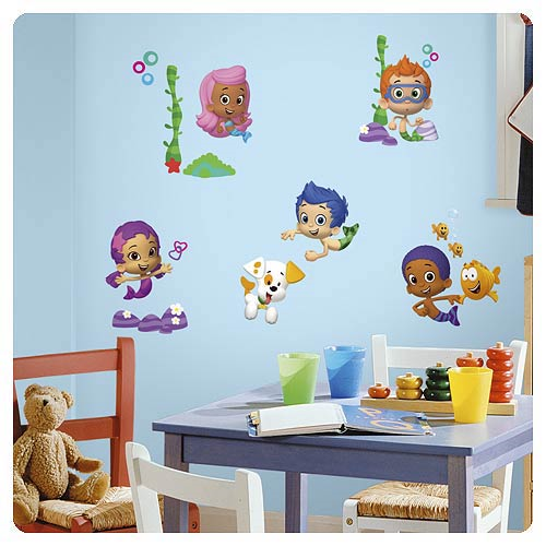 Bubble Guppies Peel and Stick Wall Decals