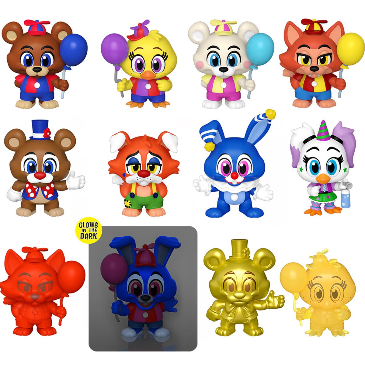 12/1pcs Cute Five Nights at Freddy's FNAF Action Figures Doll