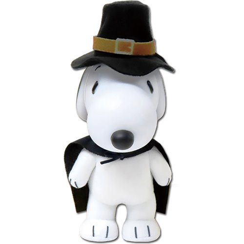 Peanuts Snoopy Thanksgiving  Day FigureKey Vinyl Head 4 1/2-Inch Moveable Plush