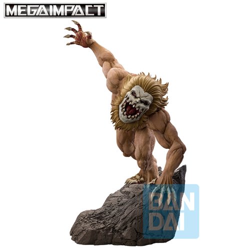 Attack on Titan Jaw Titan Battle of Heaven and Earth Mega Impact Ichibansho Statue